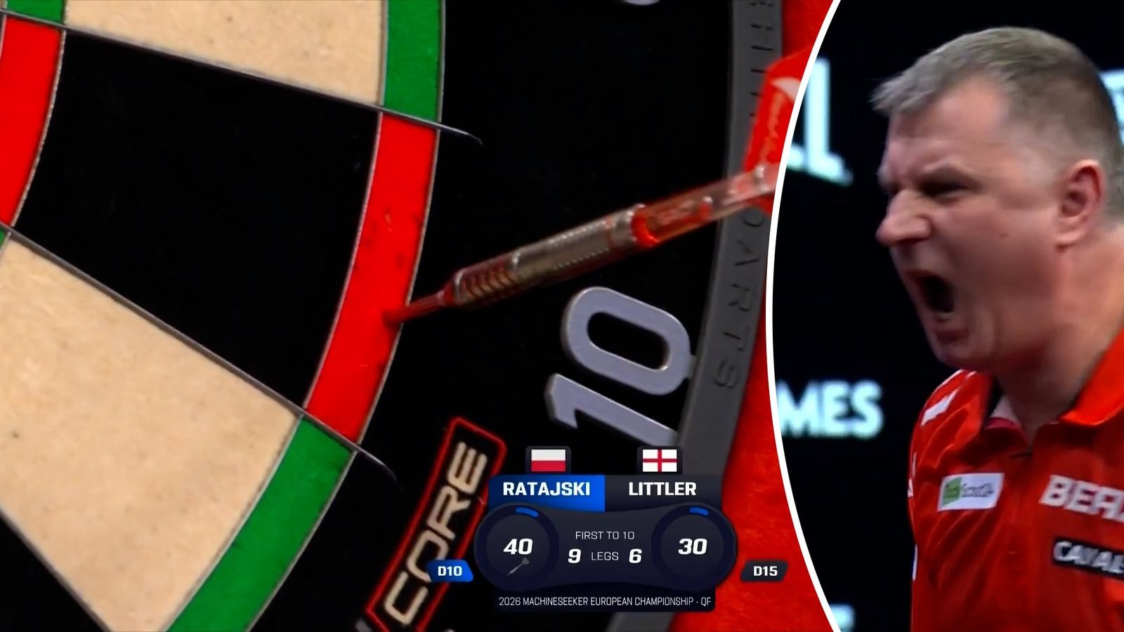Littler suffers SHOCK loss at European Championship