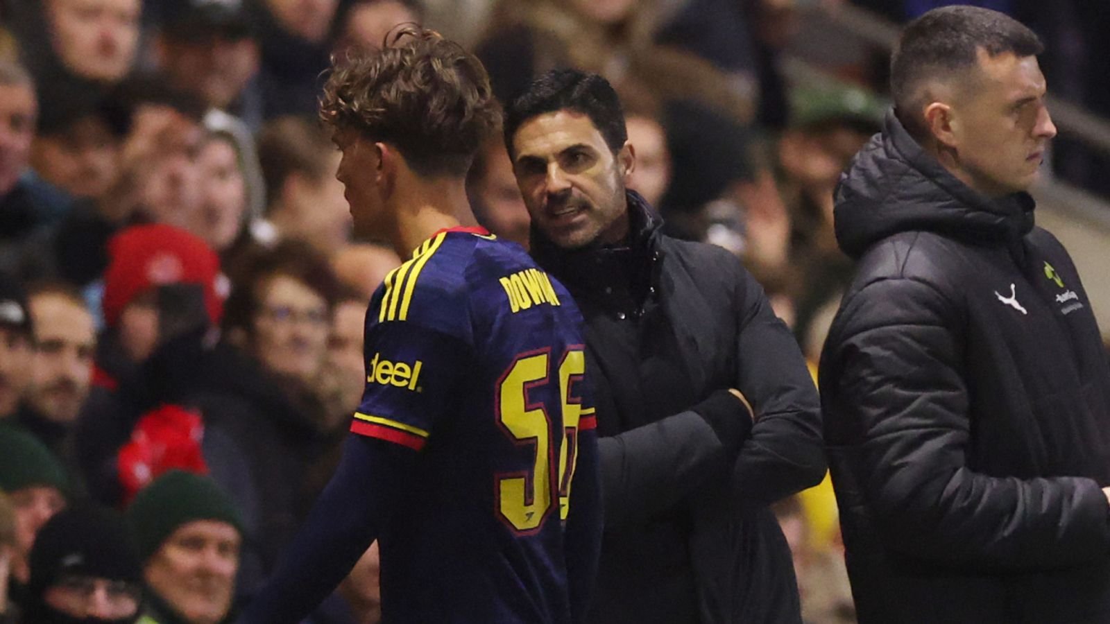 Max Dowman red card: Arsenal boss Mikel Arteta explains his reaction to 16-year-old after sending off in Carabao Cup exit to Fleetwood Town | Football News