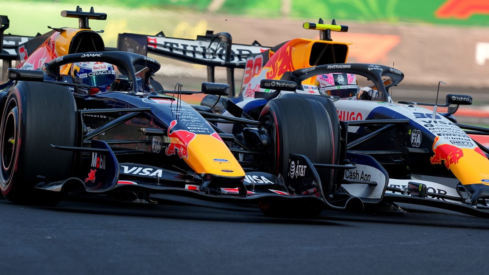 Max Verstappen, Liam Lawson receive grid penalties for ‘unacceptable’ practice collision at Mexico City Grand Prix | F1 News