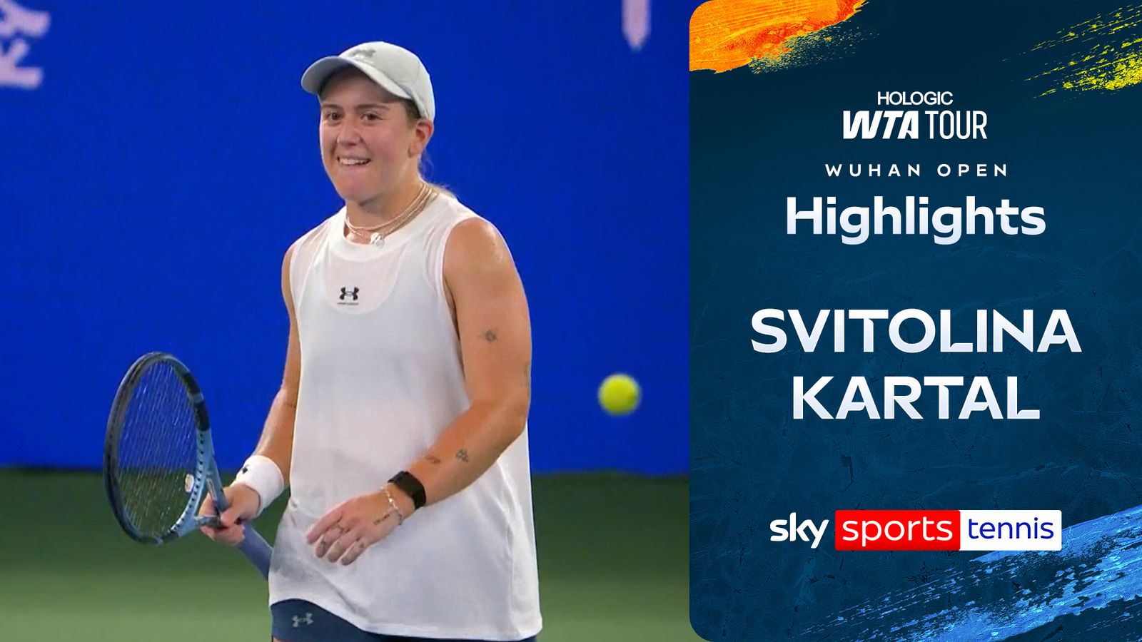 Kartal shocks Svitolina to reach first WTA 1000 semi-final