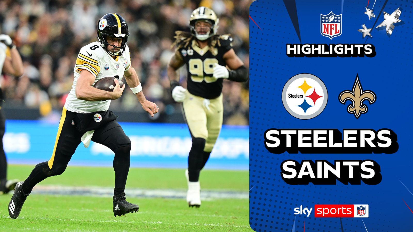 Rodgers leads Steelers to victory over Saints in first NFL game in Paris