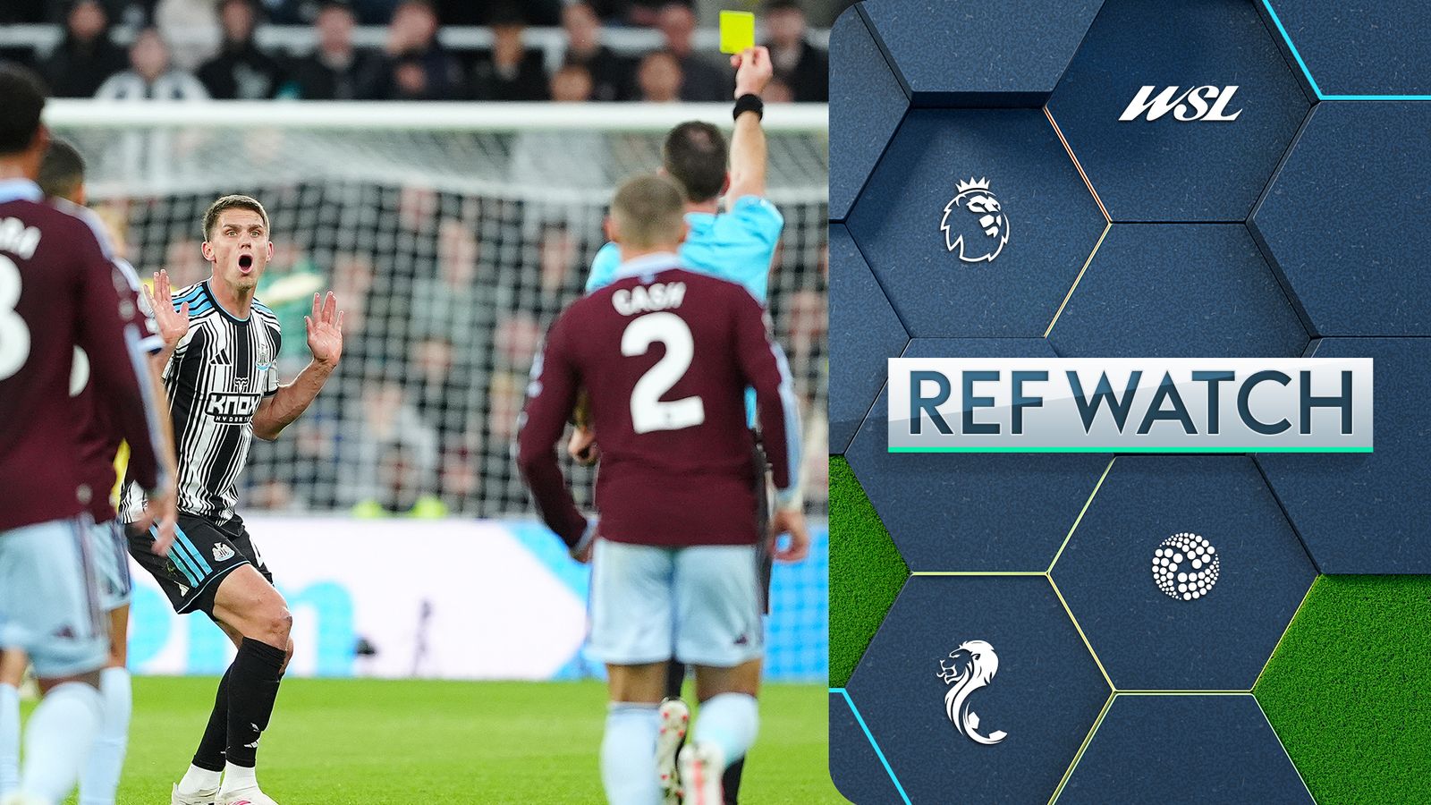 Should Newcastle's Botman have been sent off against Aston Villa?