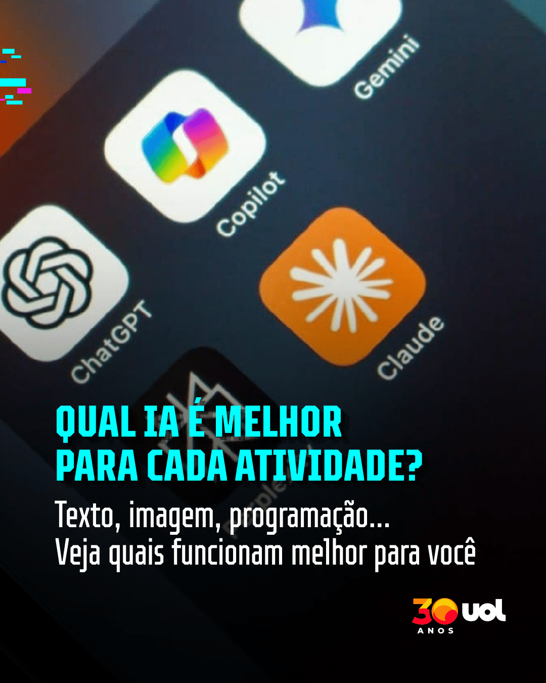 Texto, criar imagem e programar: qual ferramenta de IA serve para você?