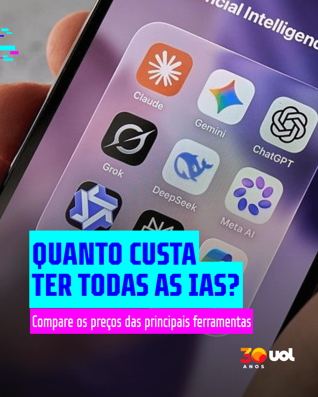 Quanto custa pagar as principais ferramentas de IA do mercado?