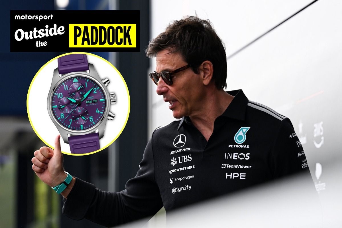 Why Toto Wolff wore two watches at the Singapore Grand Prix