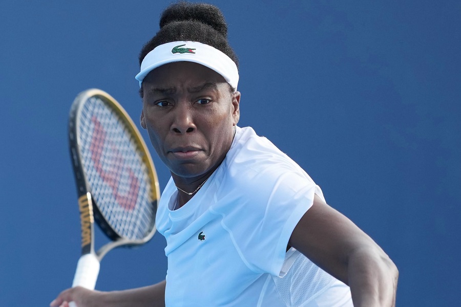 Venus recebe convite para simples e duplas no 250 de Guangzhou